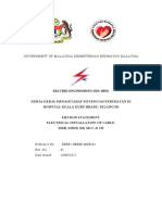 2 - REV Method Statement For Electrical Installations of Cable