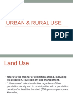 Urban Rural Use