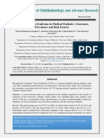 Computer Vision Syndrome in Medical Students Awareness Prevalence and Risk Factors