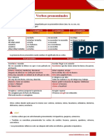 Verbos Pronominales