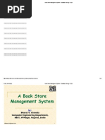 Book Store Management System - Database Design - 2021