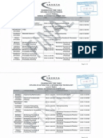 Examination Time Table Diploma in Mechatronics Level 6 YEA Series: November/Dec