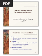 Rock and Soil Descriptions