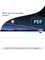 INS 21 Chapters 2-Insurers and How They Are Regulated