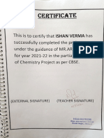 Chemistry Project On Sterlization of Water