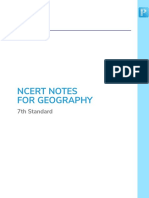 7th Standard - Geography