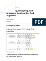 Counting Sort - Good