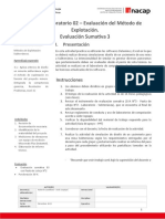 EVA N°3 - Guía de Laboratorio - Subterránea