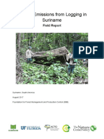 FIELD Technical REPORT Suriname TEF Study2017