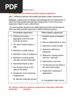 2ND D Pharm Second Session Q and A