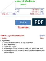 03 18ME45 DOM Unit 5 Gyroscope