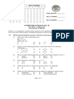 SSC-II Computer Science (2 Sets With Solutions) - Combined