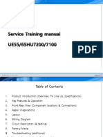 Samsung UE55HU7200 Training Manual