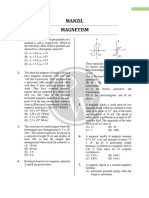 Magnetism - Practice Sheet