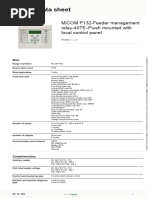 Easergy MiCOM P13x - P13254