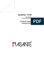 Asantéfast 10/100: Pci Ethernet Adapter Installation Guide