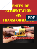 Fuentes de Alimentacion Sin Transformador