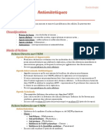 Antimitotiques (Resume)