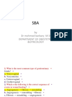 MCQ Fistula