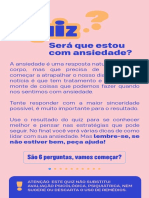 Quiz Ansiedade