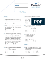 ÁLGEBRA - S11T - Inecuaciones I