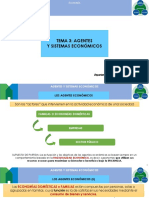 Tema 3 Agentes y Sistemas Económicos