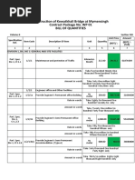 BILL OF QUANTITIES For Bypass & Ramp Bridges Revised (Recovered) 2