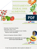 Aproveitamento Integral Dos Alimentos