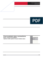 Post-Installed Rebar Connections Technical Information ASSET DOC LOC 5018489