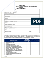 Anexo 04-B Declaración Jurada para Grupo de Riesgo Alumnos