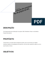 Evolução Dos Processos de Projeto de AEC (BIM) Tema 1