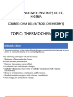 Thermochemistry 1 (Intermolecular Forces) - 2022