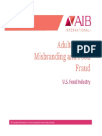 Food Fraud