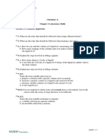 2223 Level L Chemistry Course Questions