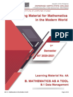 BSIT 1ASigned Learning Material No. 4A Data Management Answer