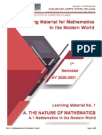 Learning Module For GEC BSIT1a ANSWER