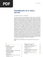 Rehabilitacion de La Cadera Operada