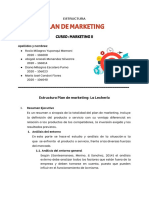 Estructura Plan de Marketing