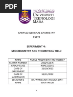 CHM420 General Chemistry