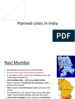 PLANNED CITIES Chandigarh and Navi Mumbai