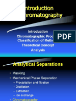 1 Introduction To Chromatography