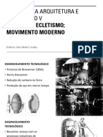 Movimentos Modernos de Arquitetura