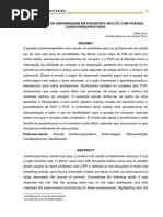 Assistencia de Enfermagem em Pacientes Adulto Com Parada Cardiorrespiratoria.