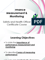 NIOSH SHO 14-Performance Measurement Monitoring