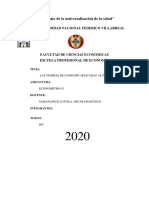 Modelo Keynesiano Examen Final Ecometria Trabajo Final