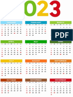 2023 Calendar