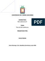 Trabajo Final - PLAN DE MERCADOTECNIA Empresa de Servicios de República Dominicana.