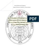 Análisis e Interpretac. de EE - FF - Volcan S.A.A.