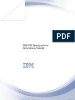 IBM SPSS Statistics Server Administrator Guide