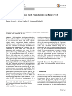 Behavior of Pyramidal Shell Foundations On Reinforced Sandy Soil